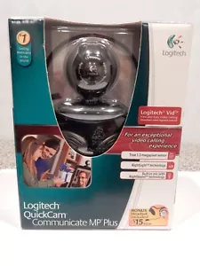 Logitech QuickCam Communicate MP Plus Webcam w/ Video Chat (S 5500) 1.3MP - Picture 1 of 12