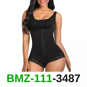 SHAPERX Women Shapewear tummy control Fajas Colombianas Body Shaper Zipper, M - Picture 1 of 5