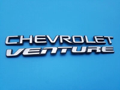 97 98 99 00 01 02 03 04 05 JUEGO LOGOTIPO EMBLEMA TRASERO CHEVROLET VENTURE OEM (2002) Foto 1 de 4