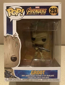 Funko Pop! Marvel Avengers Infinity War #293 Guardians of the Galaxy Groot - Picture 1 of 6