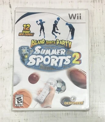 Summer Sports 2: Island Sports Party Nintendo Wii  NEW SEALED - Image 1 of 2