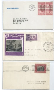 (3) US FDC 651 716 755 lot of 3 - Picture 1 of 5