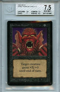 MTG Beta Howl From Beyond BGS 7.5 NM+ Card Magic Amricons 1998 - Picture 1 of 3