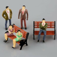 Accessorio Modello Personaggi Decorazione Layout Passenger Plastica Ferrovia