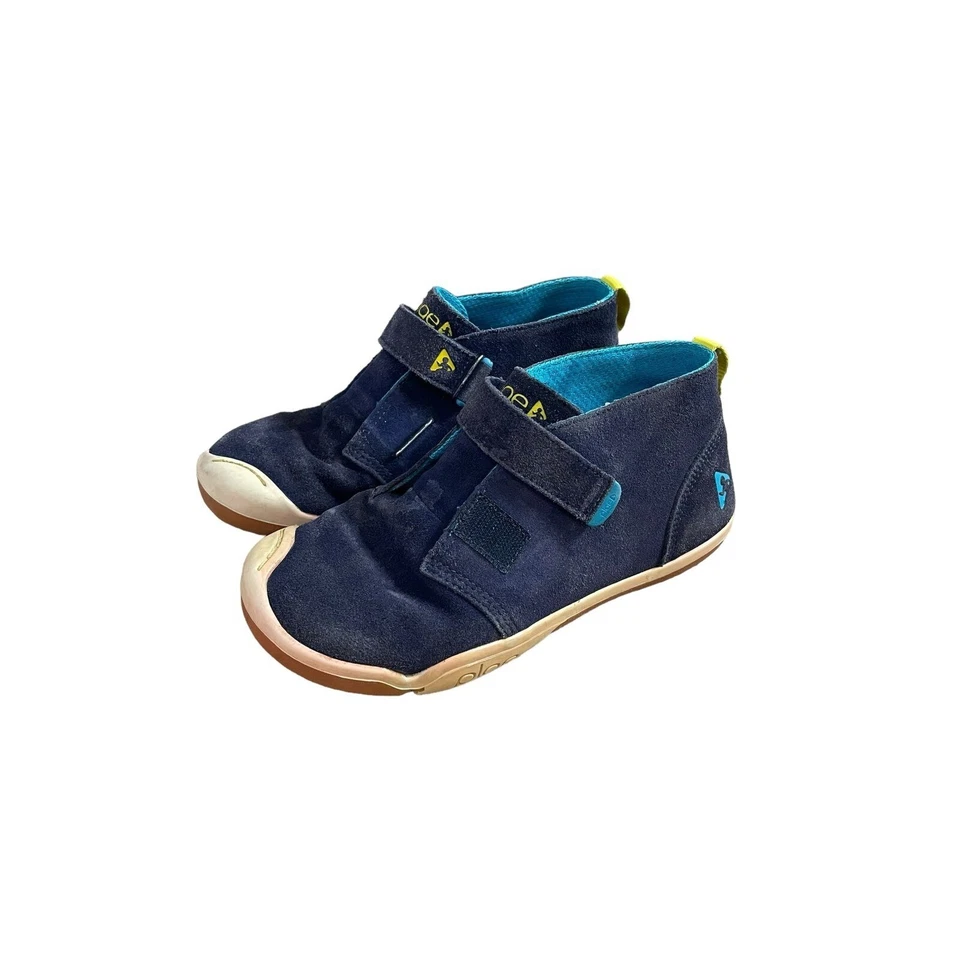 Zapatillas altas de gamuza PLAE Lou azul marino talla niño 2 Foto 1 de 4