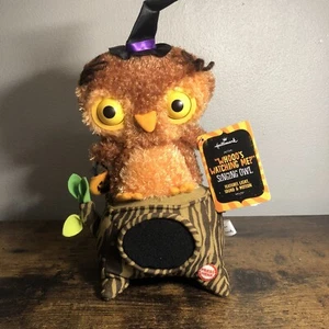 Hallmark 2013 Who’s Watching Me Singing Animated Owl Light Sound Motion Decor - Picture 1 of 18