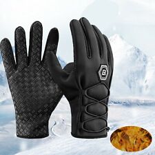 ROCKBROS -10℃ Mens Winter Gloves  Thermal Warm Waterproof Ski Driving Mitten