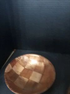 Menge 12 geflochten Holz 8" Schalen Braun Holz - Bild 1 von 3