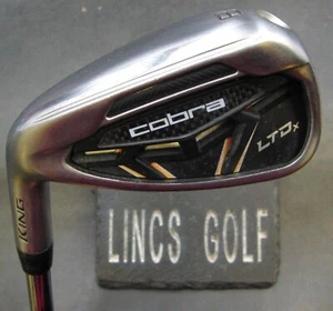 Left Handed Cobra LTDx 8 Iron Stiff Steel Shaft Black Grip - Picture 1 of 5