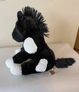 Dan Dee Collector’s Choice 10” Stuffed Plush Horse Pony ~ White & Black - Picture 1 of 8