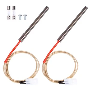 2 Pack Replacement Hot Rod Ignitor Kit for Pit Boss and Camp Chef Wood Pellet... - Picture 1 of 7
