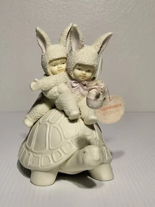 Snowbunnies Dept 56 "Its Working, Were Going Faster" Figurine - Picture 1 of 5