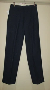 HARD YAKKA WORKWEAR DRESS PANTS WOOL BLEND NAVY 80R NEW WITH TAGS Y0201S - Picture 1 of 9