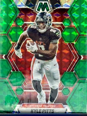 2023 Panini Mosaic - Green Mosaic Prizm #9 Kyle Pitts - Image 1 of 4