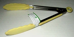 Pastel Mini Silicone Tongs ~ 8" ~ YELLOW By Celebrate-It - Picture 1 of 2