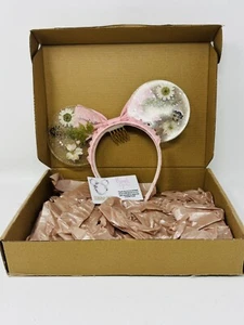 Custom Disney Minnie Mouse Resin Ears by Fifinona Rose with Comb for Stability - Picture 1 of 4