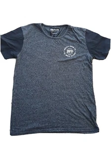 Camiseta vintage de hombre manga corta gris negra grande INSITU DNM 75 - Imagen 1 de 12