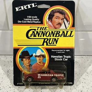 1981 ERTL #1867 The CANNONBALL RUN Hawaiian Tropic Stock Car Die Cast 1/64 - Picture 1 of 10