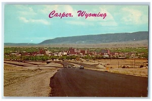 Postal de colección c1960 Panorama City Road View Cars Edificios Casper Wyoming WY - Imagen 1 de 2