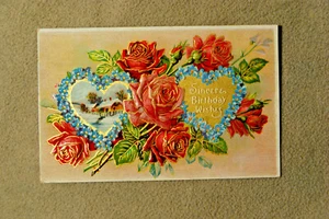 Sincere Birthday Wishes - Red Roses  - Picture 1 of 2