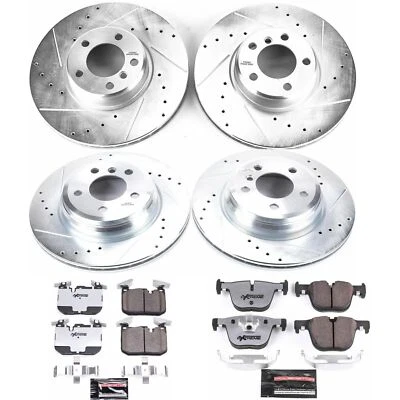 PowerStop Disc Brake Kit Front and Rear - Fits BMW 328i xDrive 2016, BMW 330i 20 - Image 1 of 4