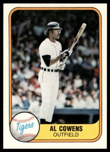 1981 Fleer Al Cowens Detroit Tigers #471