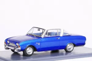 Ford Taunus 17M P3 Coupe blau metallic/weiß Neo 1:43 NEU/OVP 46200 - Bild 1 von 5