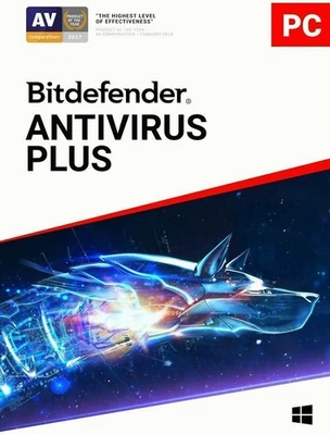 Bitdefender Antivirus Plus | 1 -10 Devices 1-3 Years | Windows Devices Only - Image 1 of 4