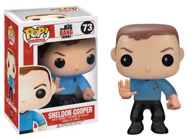 Funko POP! Television: The Big Bang Theory - Sheldon Cooper [Star Trek](Damaged - Image 1 of 4