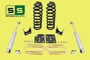 3" / 6" Drop Kit Coil Springs Shackles + Shocks FOR 04 - 08 Ford F-150 V8 - Picture 1 of 1