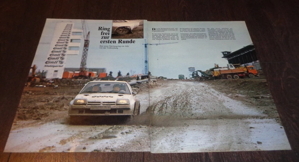 Im Opel Manta 400 über den neuen Nürburgring Bericht (1983) - Bild 1 von 1