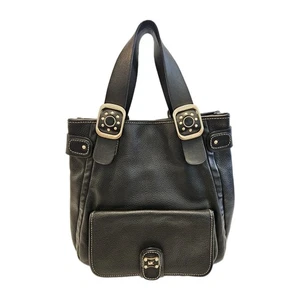 Vintage Michael Kors Hobo-Tasche schwarz Leder gebraucht, in einwandfreiem Zustand  - Bild 1 von 15