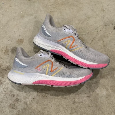 New Balance Fresh Foam X 880 W880G12 Gray Running Shoes Women Size 8.5 - Image 1 of 4