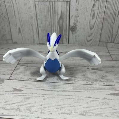 Figura de Acción Juguete Pokemon Blanco Azul McDonalds Coleccionable Lugia Vintage Retro Foto 1 de 4