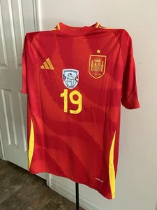 Spain Euro 24 Lamine Yamal Jersey Home US Size XL - Picture 1 of 7