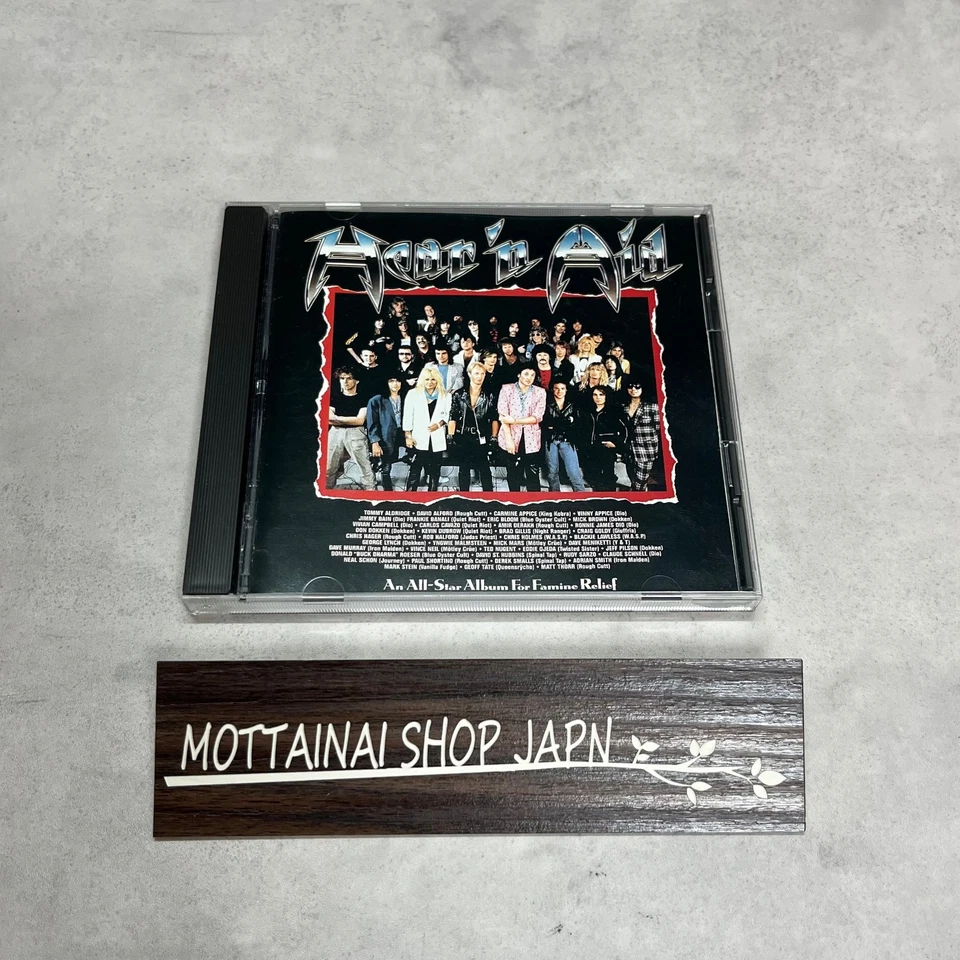 STARS Hear 'n Aid CD PHCR-4218 Japan ACCEPT RUSH KISS SCORPIONS DIO Hendrix Good - Image 1 of 4