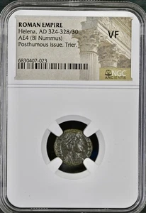 St. Helena Mutter von Konstantin der Großen NGC antike römische Münze 324-330 n. Chr. - Bild 1 von 10