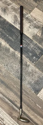 Northwestern 24K Gold Plated Putter RH Good Leather Grip Vintage Golf Club 34.5” - Image 1 of 4