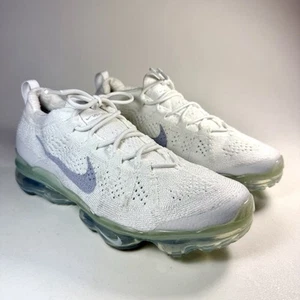 Nike Air Vapormax 2023 Flyknit donna taglia 9,5 bianco platino DV6840-100 - Foto 1 di 18