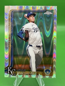 Topps Chrome Cole Ragans Raywave #151 - Picture 1 of 2