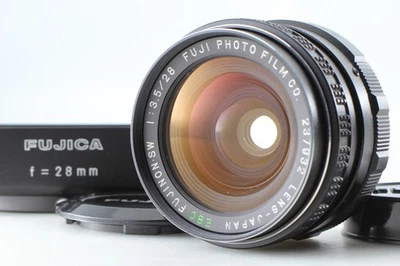 [Excelente COMO NUEVO con Capucha] Montaje Fujica EBC Fujinon SW 28mm f/3.5 M42 de JAPÓN Foto 1 de 4
