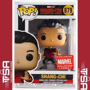 Funko Pop! Marvel SHANG-CHI #879 Collector Corps Simu Liu MCU Disney 2021 - Foto 1 di 9
