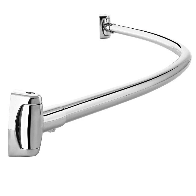 Barra de ducha curva de acero inoxidable ProFlo PFCSR5 5', cromada Foto 1 de 1