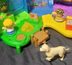 Little People Songs & Sounds Camper w/ 2 Little People & A Dog Figure Tested - Picture 1 of 7