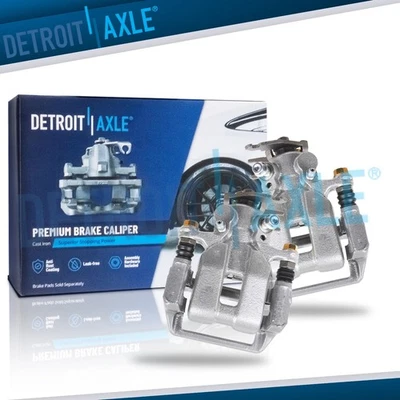 Par de pinzas de freno de disco traseras con soporte para Acura TSX Honda Accord 2009-2012 Foto 1 de 4