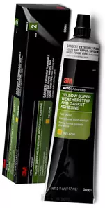 1 TUBE 3M SUPER WEATHERSTRIP & GASKET ADHESIVE YELLOW 5 OZ 08001 - Bild 1 von 1