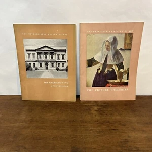 Metropolitan Museum of Art The Picture Galleries & The American Wing Set of 2 - Picture 1 of 11