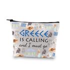  Sac de maquillage Greece Is Calling And I Must Go Grèce Grèce GRECE IS CALLING