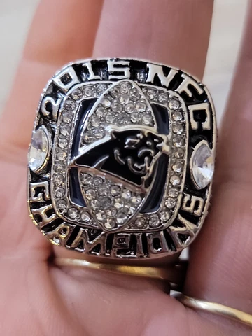 Cam Newton ~ 2015 Carolina Panthers NFC Championship Ring ~ Size 11 Cover