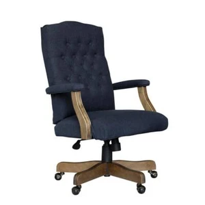 Boss Office Task Chairs 47"Hx27"Wx28"D Adjustable Height W/ Cushioned In Blue - Picture 1 of 5